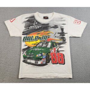 Dale Earnhardt JR Shirt Boy's Youth Medium AMP Energy AOP NASCAR #88 Racing